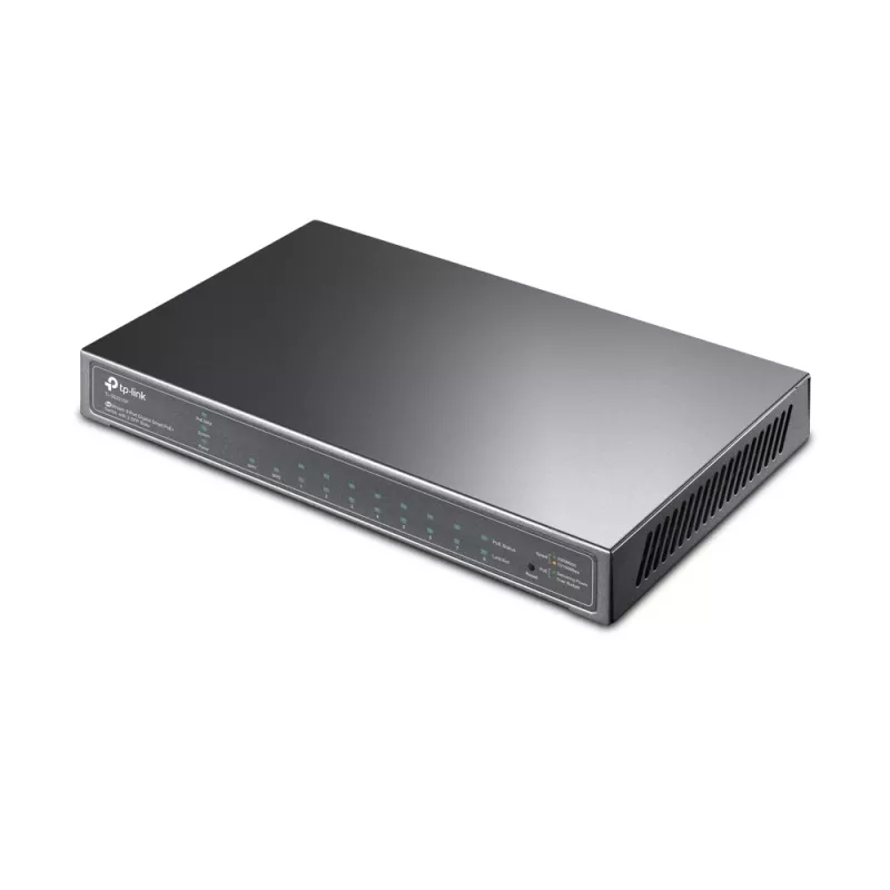 TP-Link JetStream 8-portowy gigabitowy inteligentny przełącznik PoE+ z 2 gniazdami SFP
