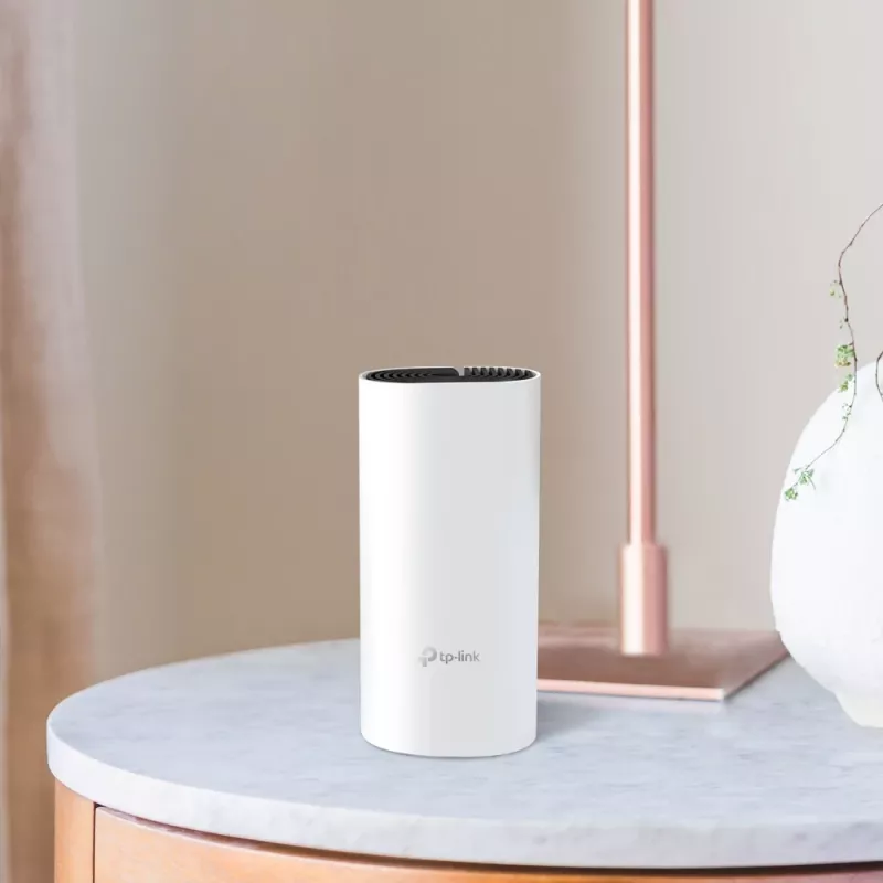TP-Link AC1200 System Wi-Fi Mesh do całego domu (3 szt.), biały, Wewnętrzna, System Mesh, Zasilanie, Status, Dwupasmowe (2,4 GHz / 5 GHz), Wi-Fi 5 (802.11ac)