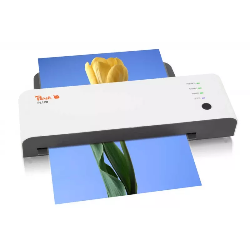 Laminator Peach PL120 Laminator na gorąco 600 mm/min Biały