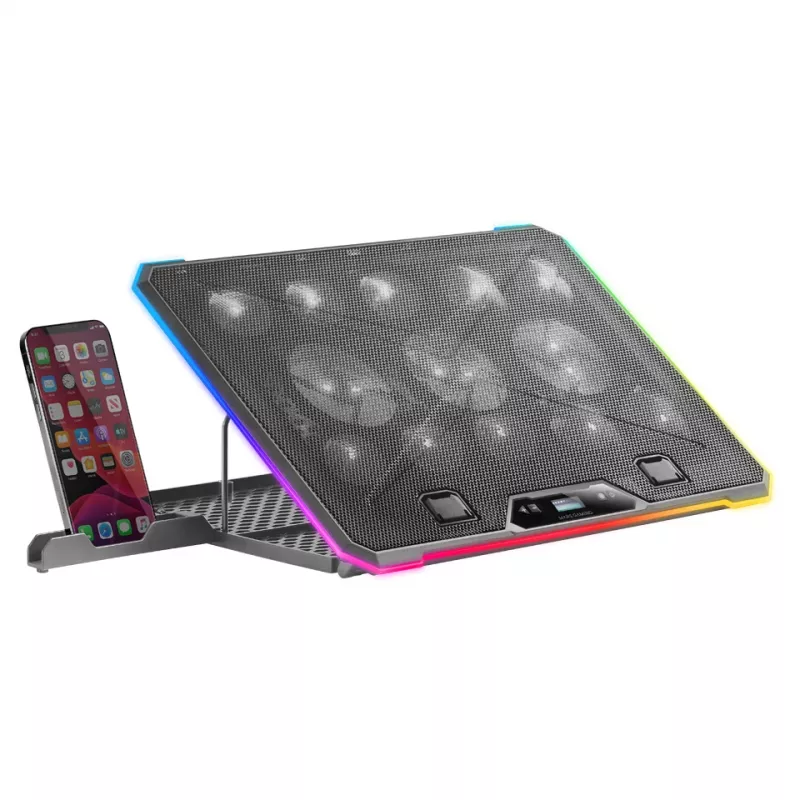Mars Gaming MNBC13 podkładka chłodząca do laptopa 43,2 cm (17 cali) Czarna