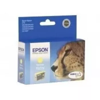 Epson Cheetah Singlepack żółty T0714 DURABrite Ultra Ink