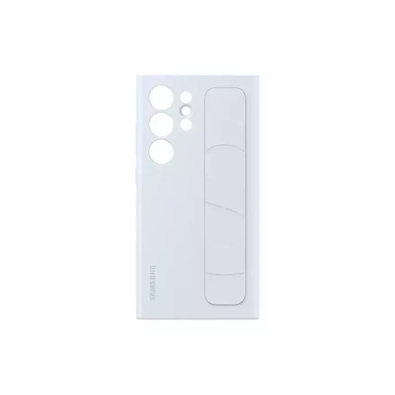 Stojące silikonowe etui z paskiem do Samsung Galaxy S24 Ultra – jasnoniebieski, pasuje do 6,8 cala