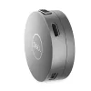 DELL Pro 7-w-1 podróżny hub USB-C - DA310, przewodowy, USB 3.2 Gen 2 (3.1 Gen 2) Type-C, 10,100,1000 Mbit/s, srebrny, 3840 x 2160 pikseli, 1920 x 1080 pikseli