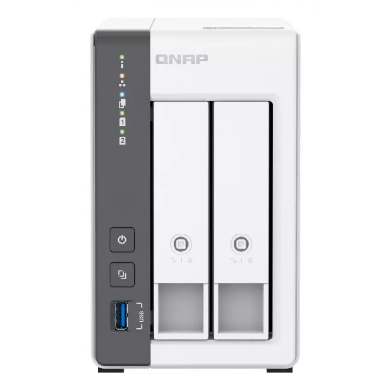 QNAP TS-216G Serwer NAS/storage Tower Cortex-A Cortex-A55 4 GB HDD Biały