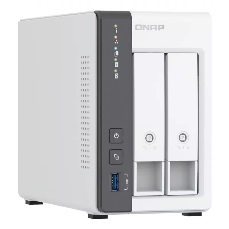 QNAP TS-216G Serwer NAS/storage Tower Cortex-A Cortex-A55 4 GB HDD Biały