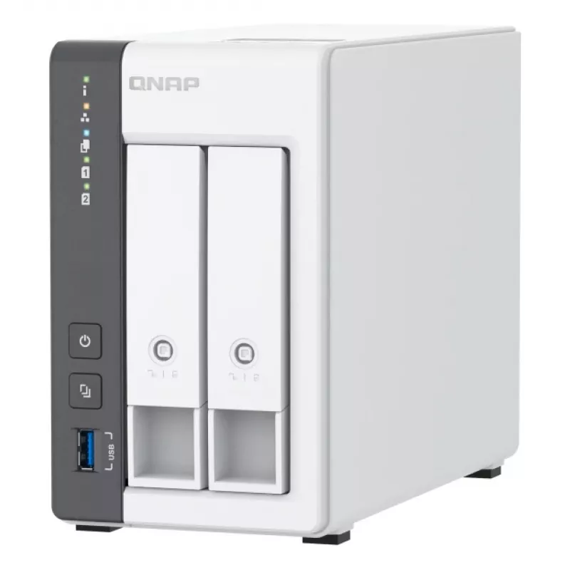 QNAP TS-216G Serwer NAS/storage Tower Cortex-A Cortex-A55 4 GB HDD Biały