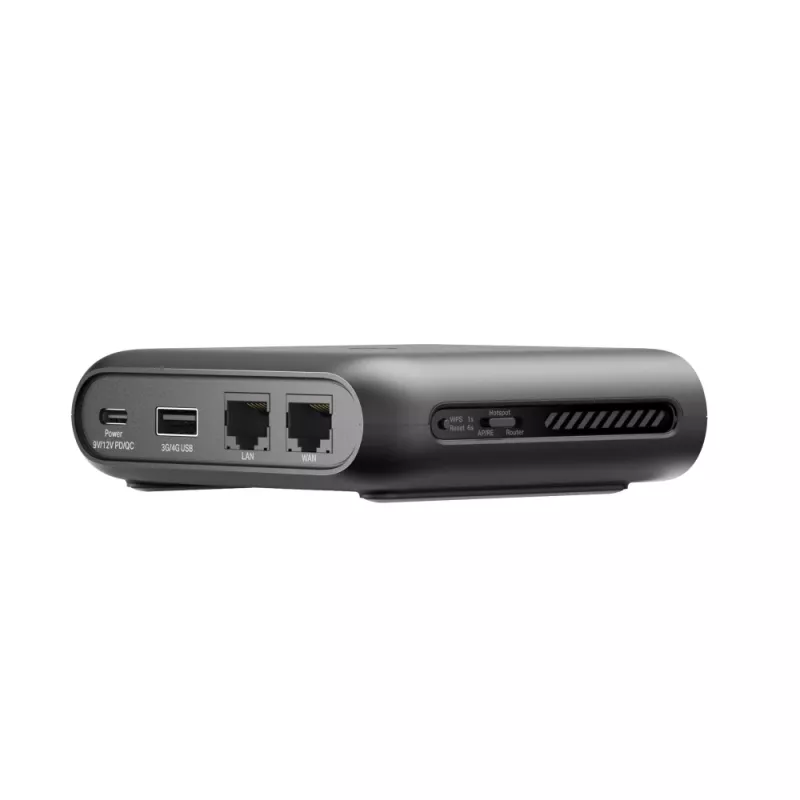 TP-Link AX1500 Wi-Fi 6 Travel Router, Wi-Fi 6 (802.11ax), Dual-band (2.4 GHz / 5 GHz), Ethernet LAN, Czarny, Portable router