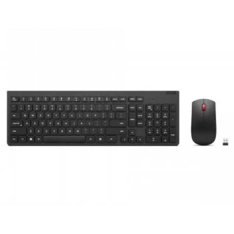 Bezprzewodowa klawiatura i mysz Lenovo 4X31N50746 QWERTY US English Czarny