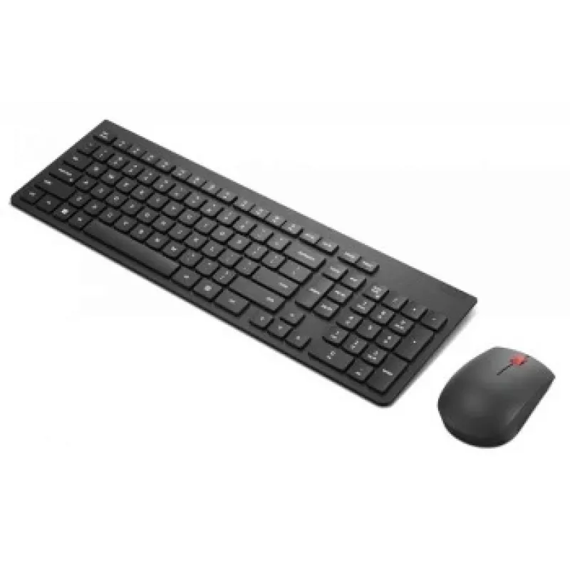 Bezprzewodowa klawiatura i mysz Lenovo 4X31N50746 QWERTY US English Czarny