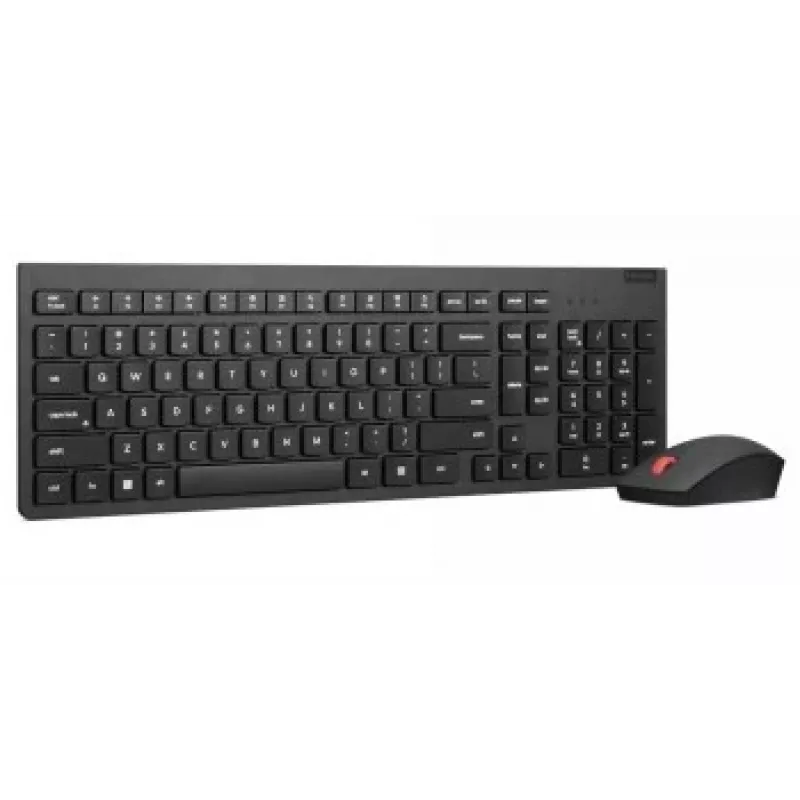 Bezprzewodowa klawiatura i mysz Lenovo 4X31N50746 QWERTY US English Czarny