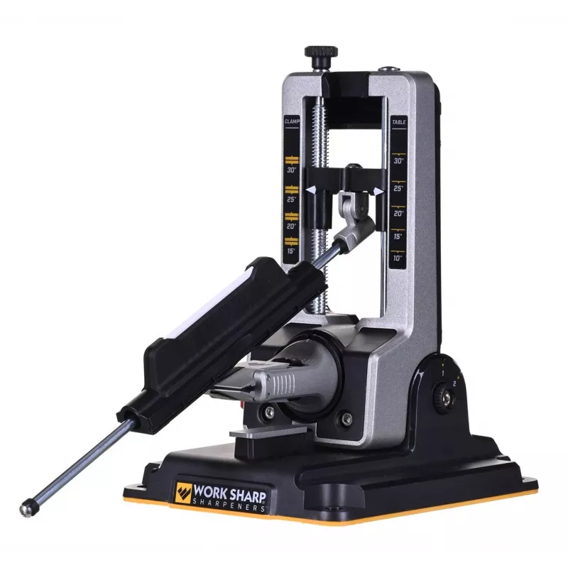 Ostrzałka do noży Work Sharp Professional Precision Adjust 09DX068 — przeciągana, regulowany kąt, czarna, obudowa nylonowa