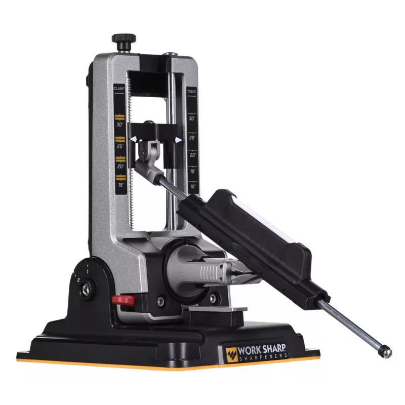 Ostrzałka do noży Work Sharp Professional Precision Adjust 09DX068 — przeciągana, regulowany kąt, czarna, obudowa nylonowa