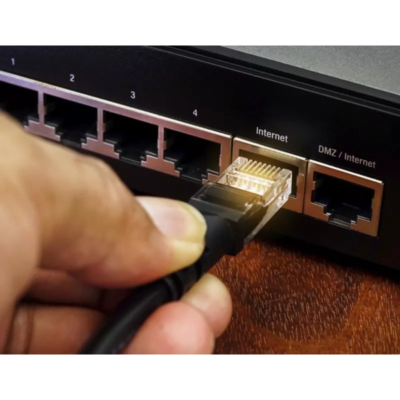 Kabel sieciowy Extralink skrętka CAT6 FTP zewnętrzny 305 m czarny