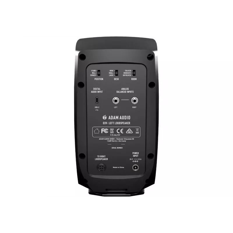 Adam Audio D3V Czarny - para monitorów studyjnych