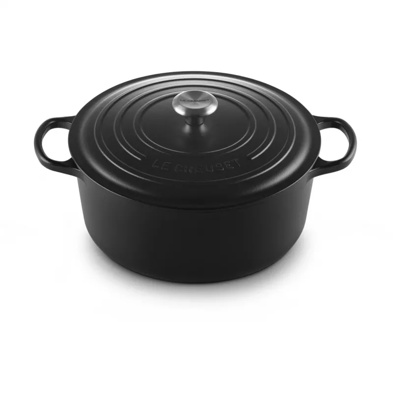 Le Creuset Signature Round Dutch Oven 8.1L Czarny 30cm