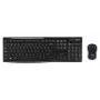 Logitech MK270 – Standardowy – Bezprzewodowy – RF Bezprzewodowy – Czarny – W zestawie mysz