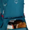 Nosidełko dziecięce Osprey Poco SLT Tourist Carrier niebieskie — lekki, regulowany plecak do noszenia małych dzieci