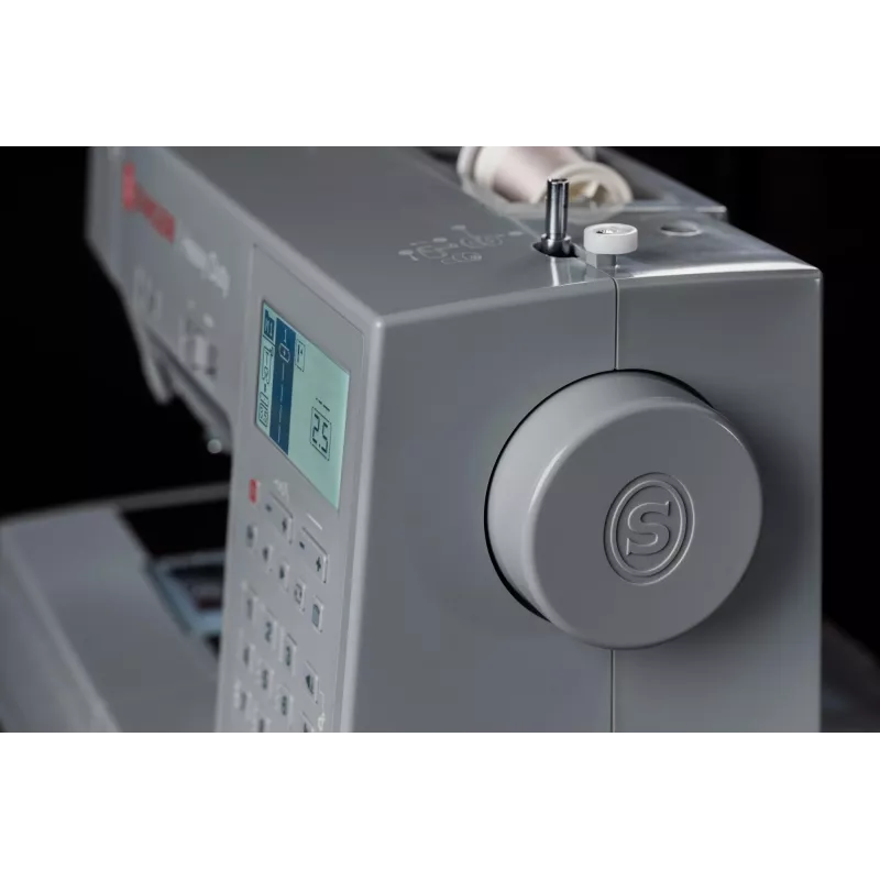 Automatyczna maszyna do szycia SINGER HD6805, 100W, 300 wzorów ściegów, wolne ramię, elektryczna, szara