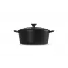 Le Creuset Signature 3,3 l okrągły czarny