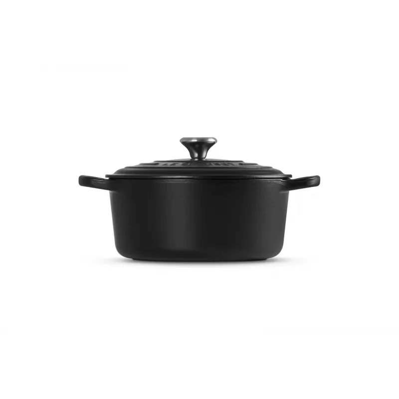 Le Creuset Signature 3,3 l okrągły czarny