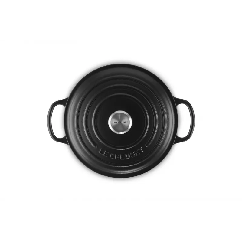 Le Creuset Signature 3,3 l okrągły czarny