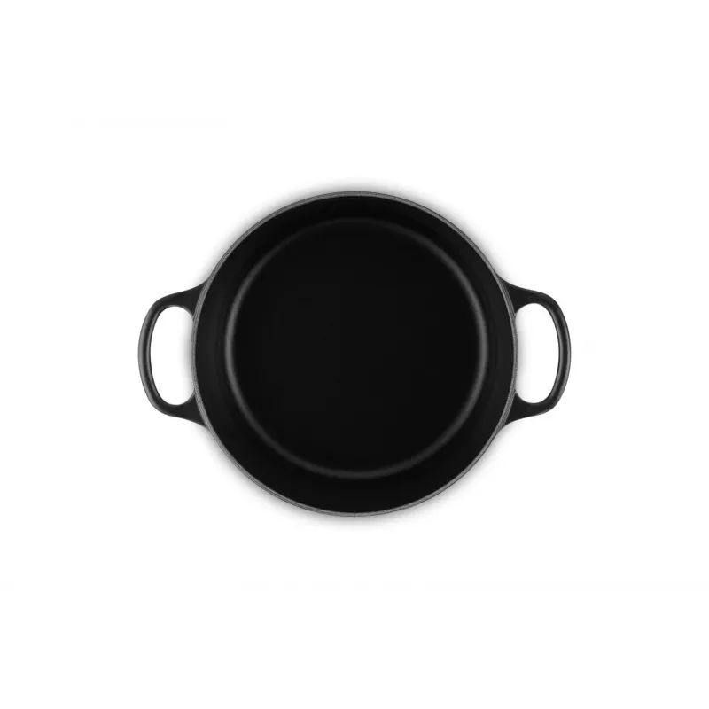 Le Creuset Signature 3,3 l okrągły czarny