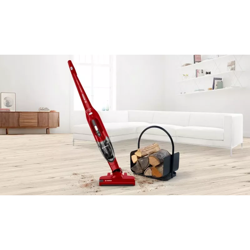 Bosch Series 2 BBHF214R 2-w-1 bezprzewodowy odkurzacz pionowy czerwony