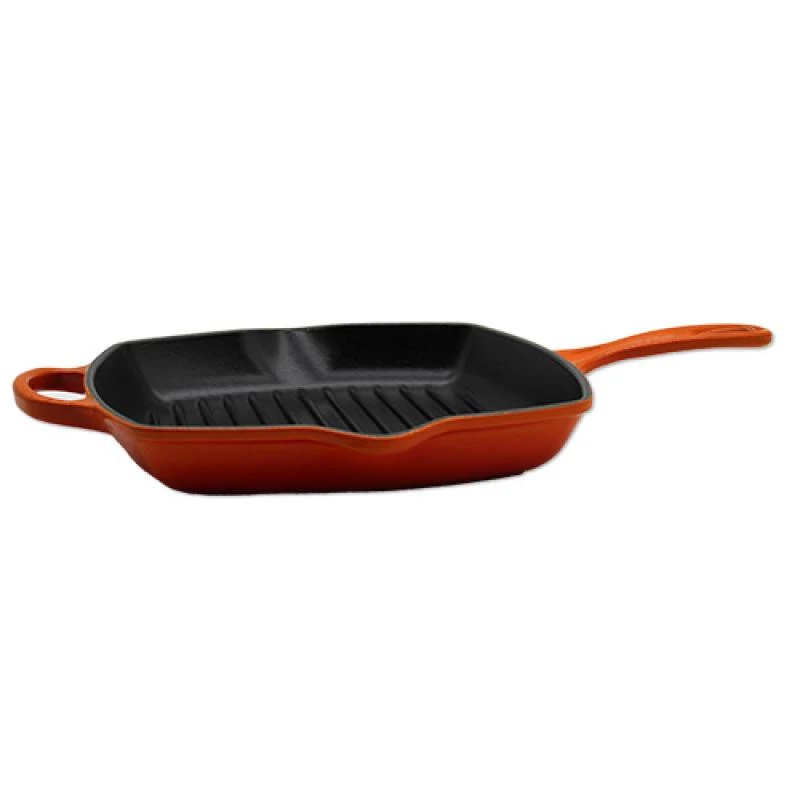 Le Creuset Signature Square Grill Pan 26cm oven czerwony (20183260900422)