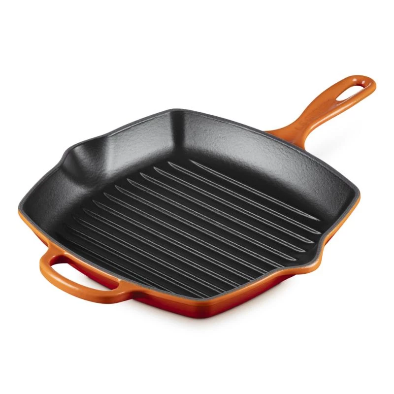 Le Creuset Signature Square Grill Pan 26cm oven czerwony (20183260900422)