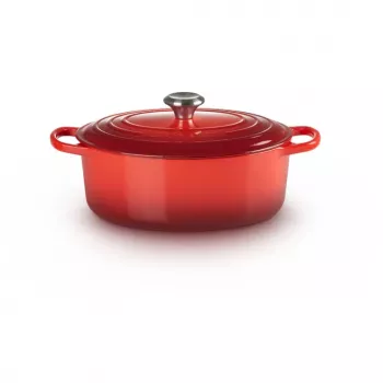 Le Creuset Signature Roaster ovalna 29 cm wiśniowoczerwona