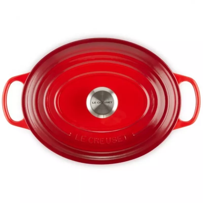 Le Creuset Signature Roaster ovalna 29 cm wiśniowoczerwona