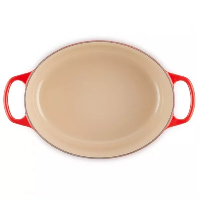 Le Creuset Signature Roaster ovalna 29 cm wiśniowoczerwona