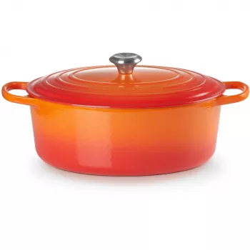 Le Creuset Signature Brytfanna owalna 33cm piekarnik czerwona (21178330902430)