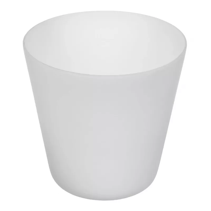 Klosz ActiveJet EMILY szklany, biały — średnica 12 cm, szyjka 40 mm, wysokość 120 mm