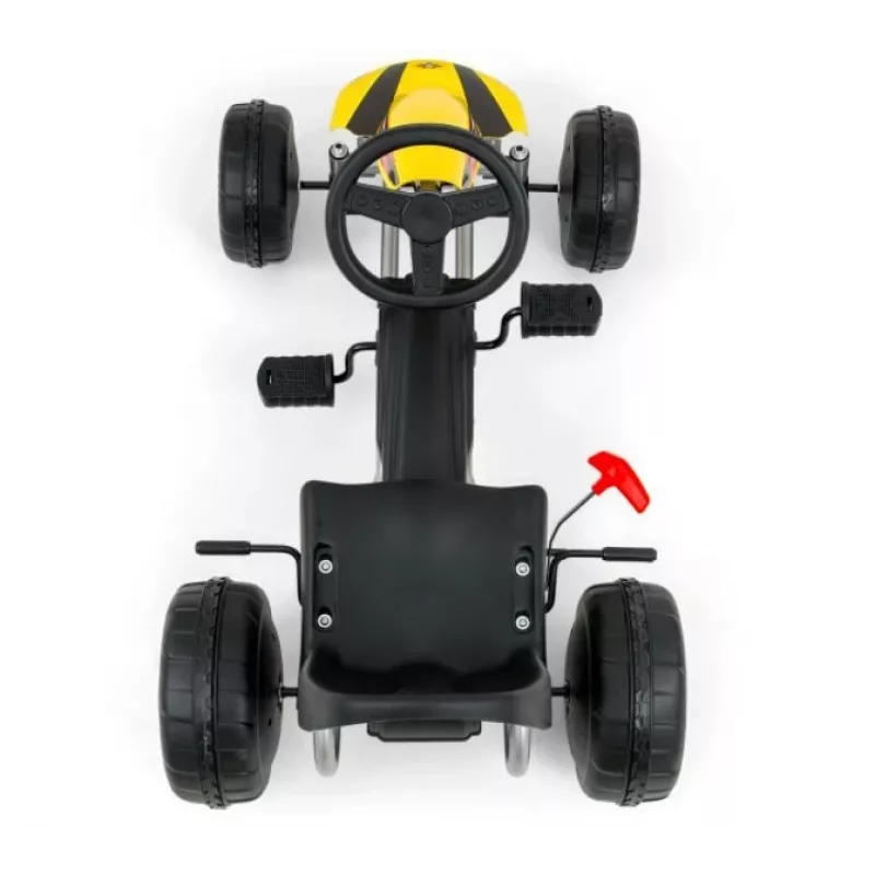 Milly Mally gokart MILLY MALLY viper czerwony 3126 lekka konstrukcja - pojazd dla dzieci