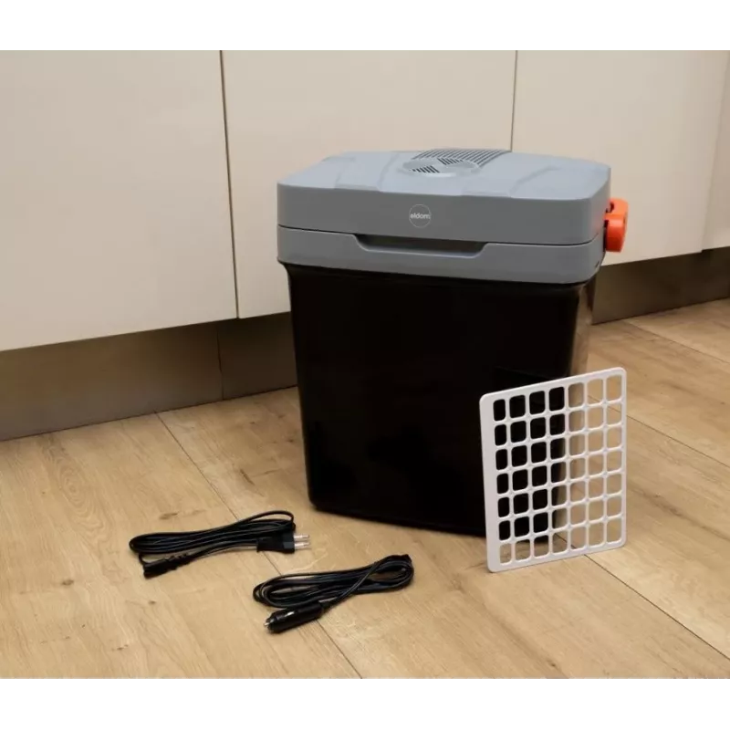 ELDOM FROZZY lodówka turystyczna 26 l, funkcja chłodzenia i grzania, 12V/240V