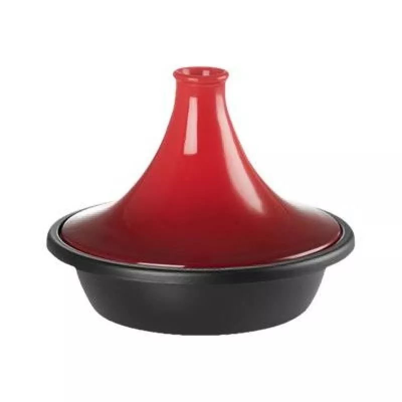 Le Creuset Żeliwny Tadżin 31 cm Wiśniowy