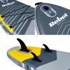 Zestaw dmuchanej deski SUP Rebel ACTIVE 350x81x15 cm - model RBA-4500, wszechstronna deska turystyczna