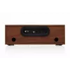 Mini wieża muzyczna JVC RD-E761, 2×8 W RMS, Bluetooth 4.2, USB, CD, FM, drewniana obudowa, czarna