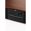 Mini wieża muzyczna JVC RD-E761, 2×8 W RMS, Bluetooth 4.2, USB, CD, FM, drewniana obudowa, czarna