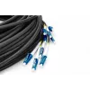 Digitus Pre-assembled Fiberglass Universal Breakout kabel Single Mode OS2 12 Fibers LC/UPC 100m