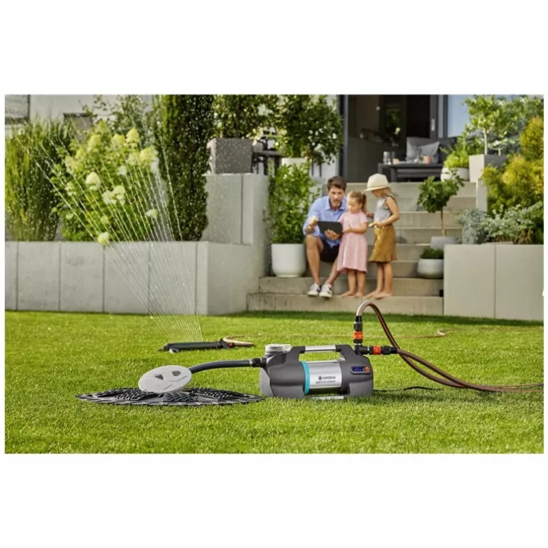 Pompa ogrodowa 6300 SilentComfort ciemnoszara stal nierdzewna 1050 W Bluetooth model 2023