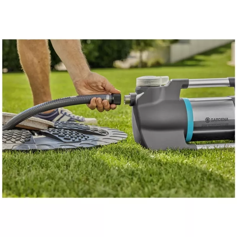 Pompa ogrodowa 6300 SilentComfort ciemnoszara stal nierdzewna 1050 W Bluetooth model 2023