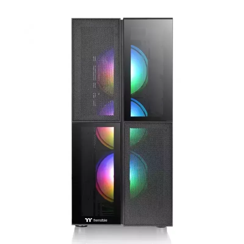 Obudowa PC Thermaltake Versa T26 TG ARGB Midi Tower Czarna