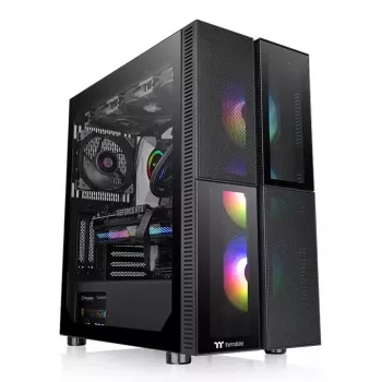 Obudowa PC Thermaltake Versa T26 TG ARGB Midi Tower Czarna
