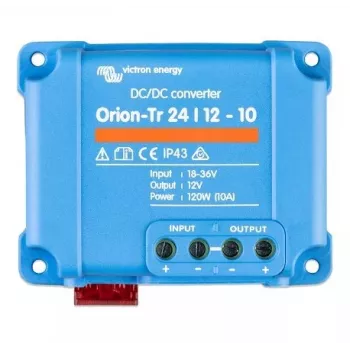 Przetwornica DC-DC Victron Energy Orion-Tr 24/12-10 120W nieizolowana, 24V na 12V, 10A