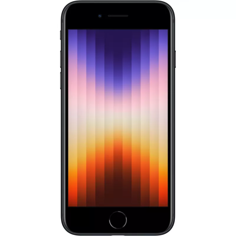 iPhone SE (2022), 11.94 cm (4.7 cala), 64 GB, 5G, Czarny