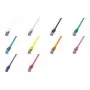 LogiLink PrimeLine - Patch-Cable - RJ-45 (M) to RJ-45 (M) - 2 m - SFTP, PiMF - CAT 6a - bezhalogenowy - pink