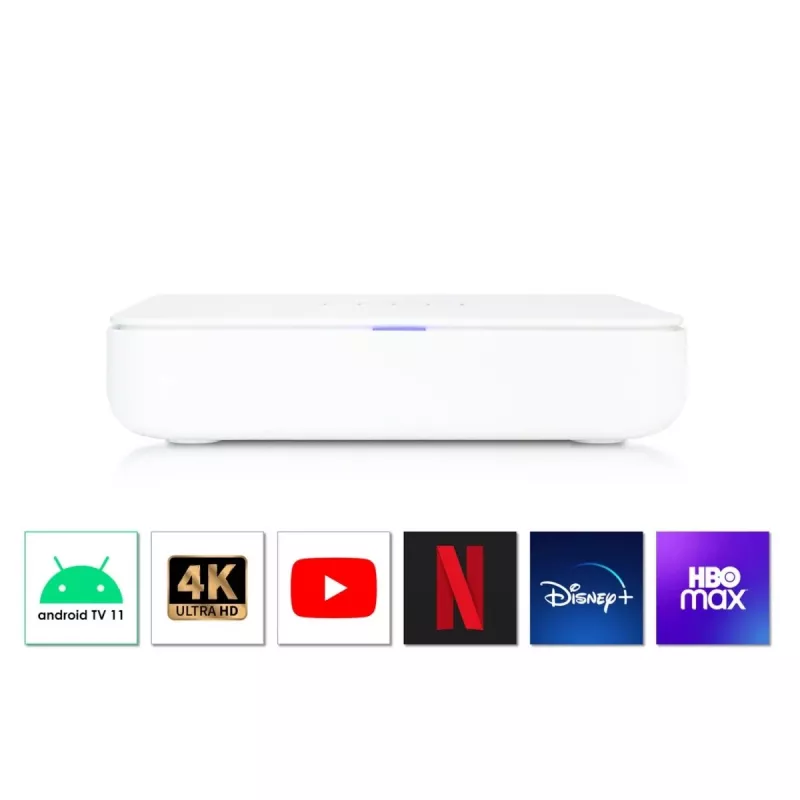 Urządzenie do strumieniowania multimediów Android TV AB-COM Homatics Box R 4K HDR
