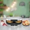 Rommelsbacher WA 1250 gofrownica 2 gofry 1250 W Srebrny